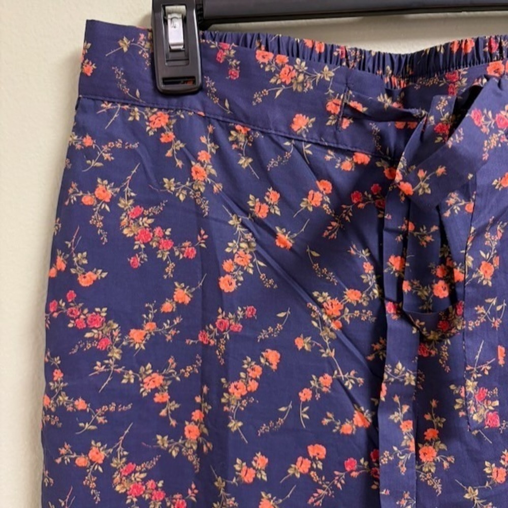 Liberty of London Womens PJ Set Size M Floral Cottage Cotton Boho Hippie Lounge - Picture 12 of 13